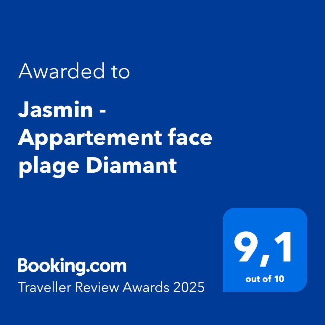 Jasmin - Appartement Face Plage Diamant Le Diamant Ngoại thất bức ảnh